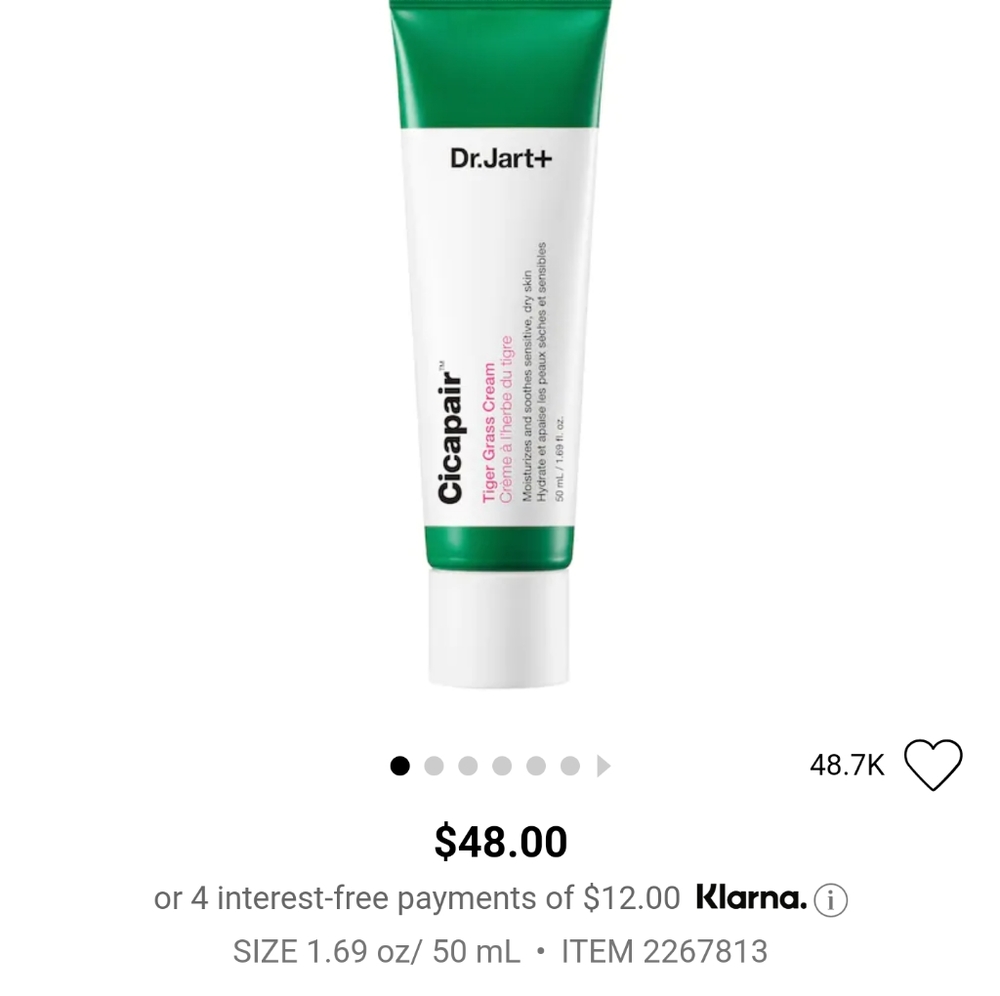 Cicapair Tiger Grass Cream